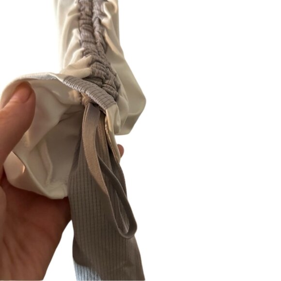 Fabletics white adjustable long sleeves top size L - Picture 9 of 12